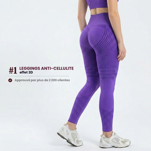 Legging gainants 3D – Effet push-up & anti-cellulite
