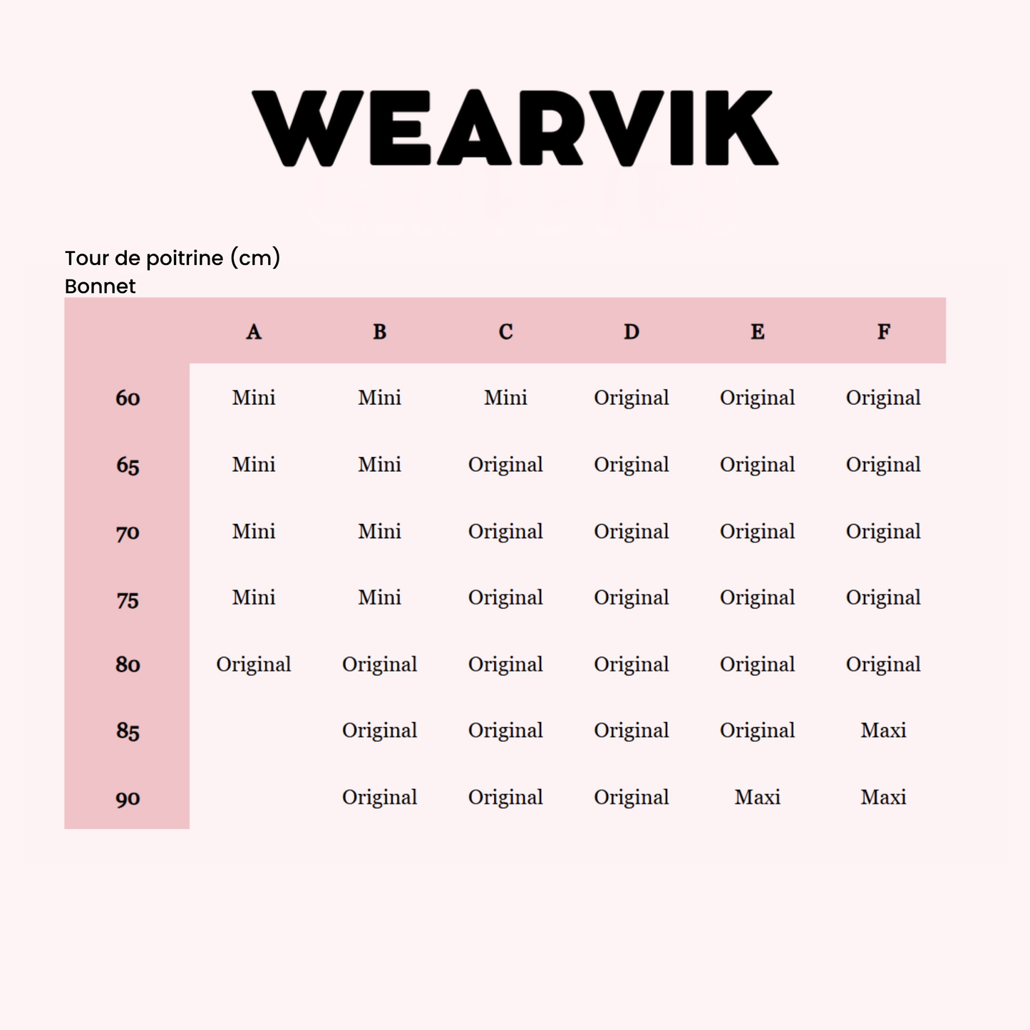 Cache-Tétons WEARVIK