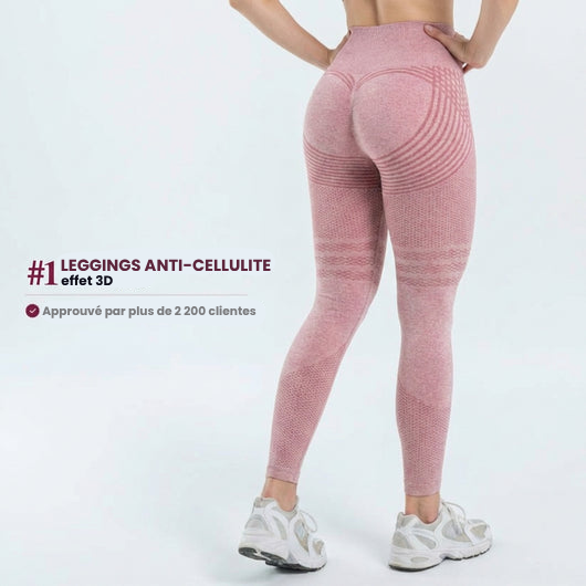 Legging gainants 3D – Effet push-up & anti-cellulite