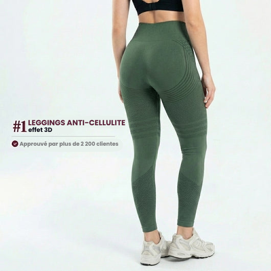 Legging gainants 3D – Effet push-up & anti-cellulite