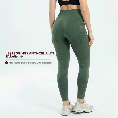 Legging gainants 3D – Effet push-up & anti-cellulite