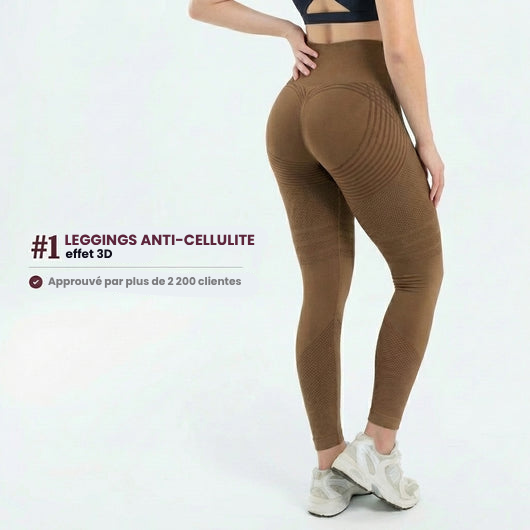 Legging gainants 3D – Effet push-up & anti-cellulite