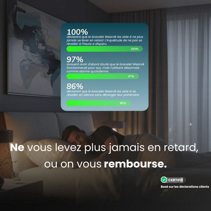 Wearvik Wake - Réveil 100% Garanti
