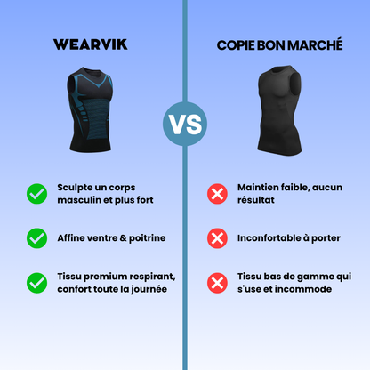 Wearvik V-Shape - Ressentez la force, l'énergie et la confiance en soi